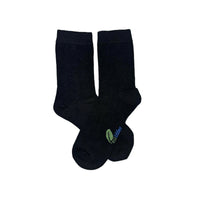 BLACK SCHOOL SOCKS - KIDS (PLAIN SOCKS).