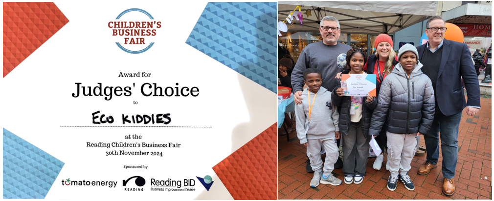 Eco Kiddies Win Big at Reading’s Children’s Business Fair